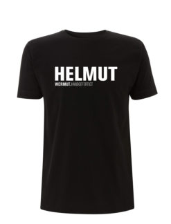 T-Shirt mit HELMUT Wermut Schriftzug