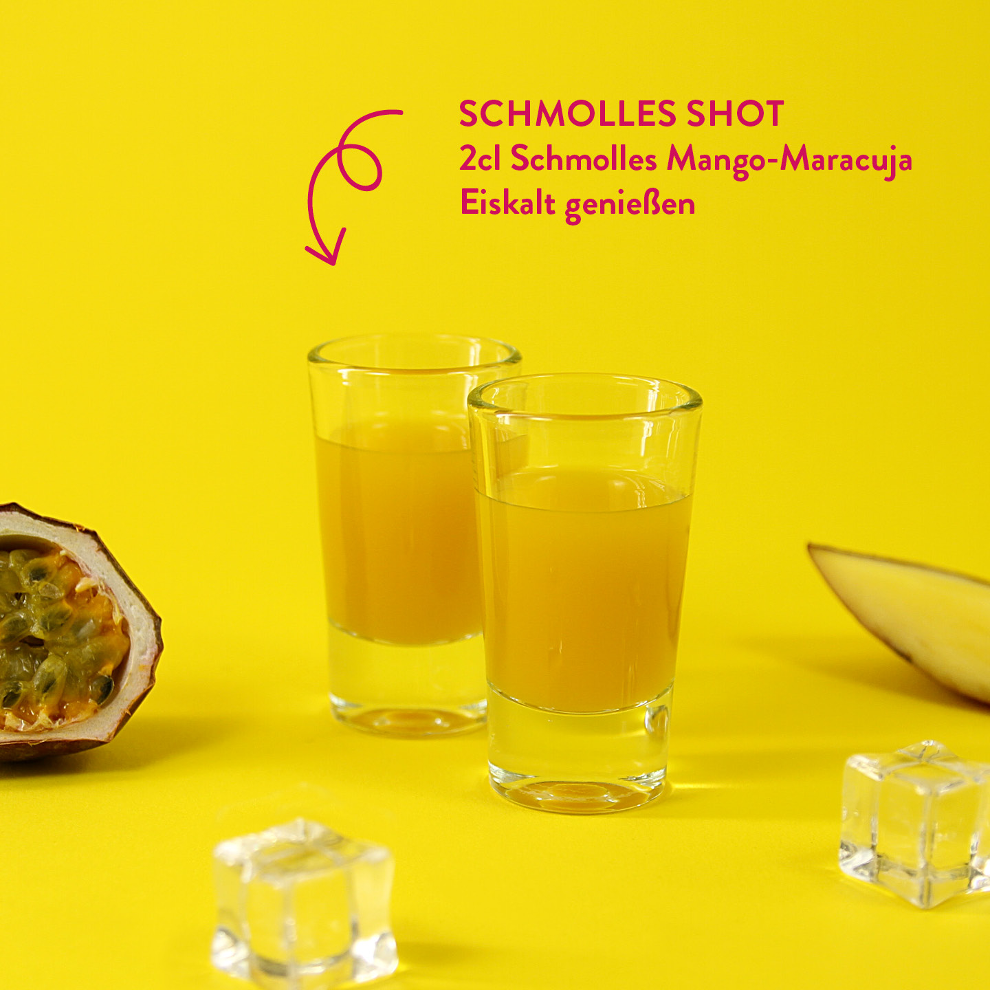 Schmolles - Mango-Maracuja Likör – Bild 3