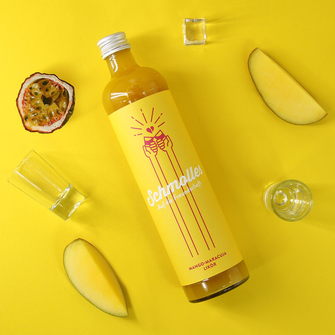 Schmolles - Mango-Maracuja Likör – Bild 5