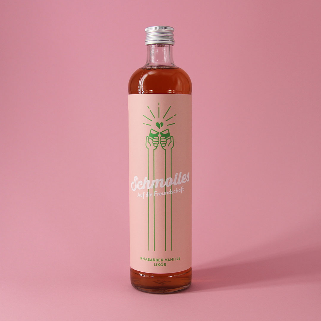 Schmolles - Rhabarber-Vanille Likör – Bild 5