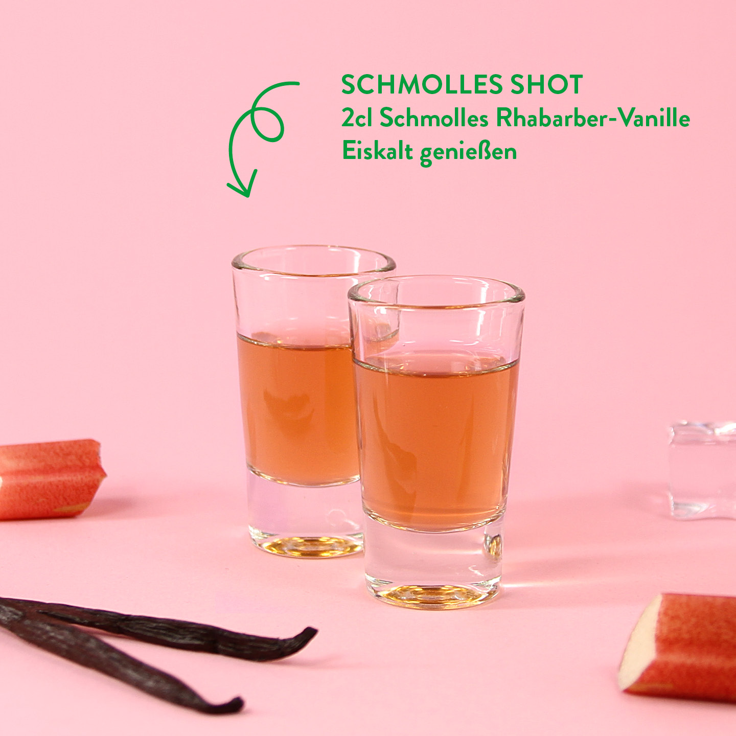 Schmolles - Rhabarber-Vanille Likör – Bild 3