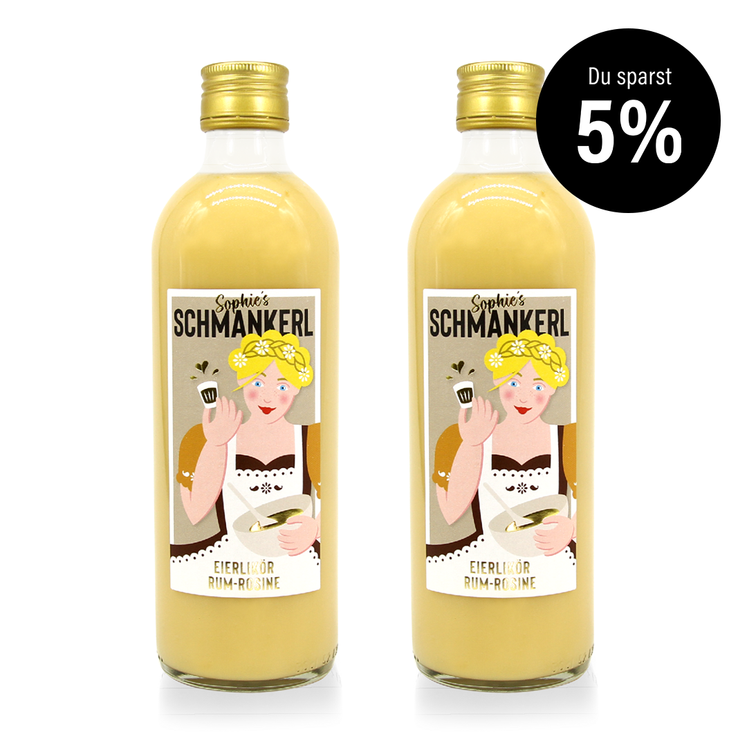 Sophies Schmankerl - Eierlikör Rum-Rosine Doppelpack