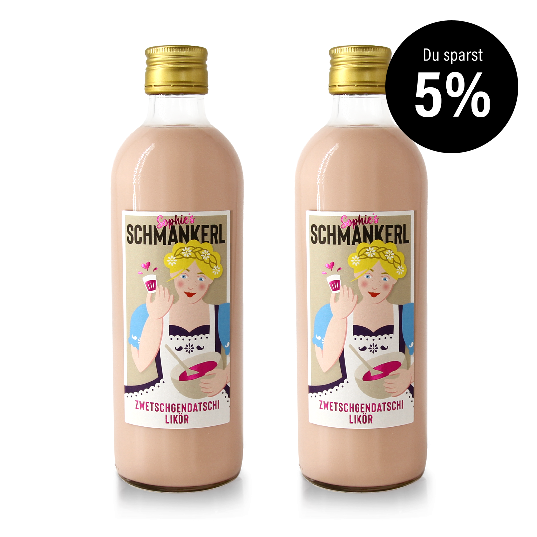 Sophies Schmankerl - Zwetschgendatschi Likör Doppelpack
