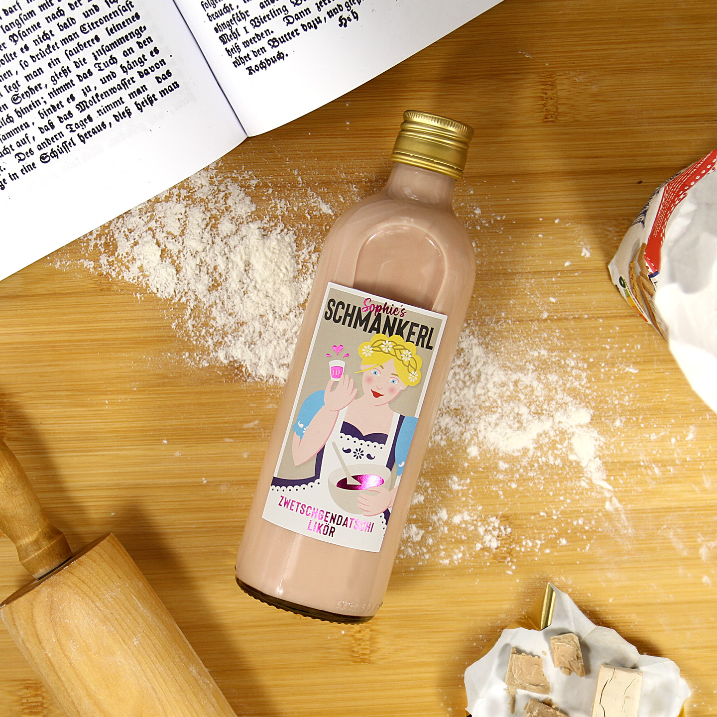 Sophies Schmankerl - Zwetschgendatschi Likör Doppelpack – Bild 3
