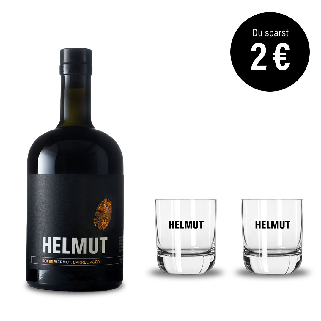 HELMUT Wermut Set - Der Rote Barrel Aged