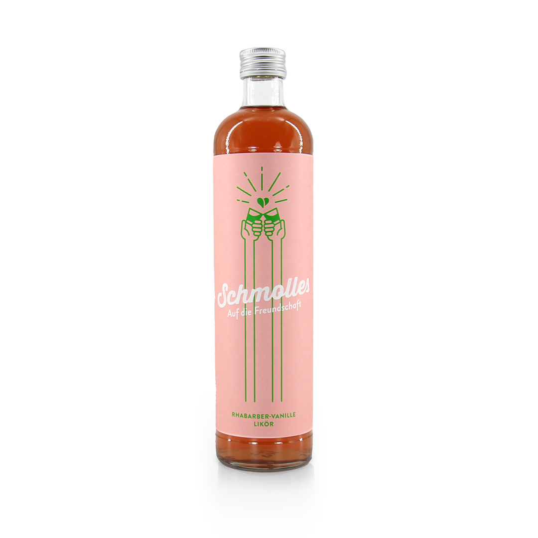 Schmolles Rhabarber-Vanille - Fruchtlikör